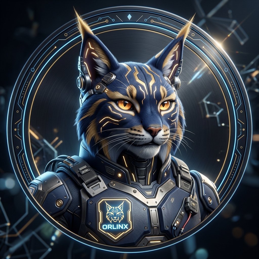 Orlin - Mascote Lince Holográfico